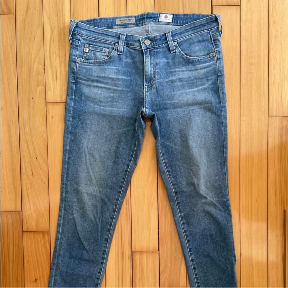 AG ADRIANO GOLDSCHMIED Women's Skinny Ankle Jeans Size 30R Low Rise